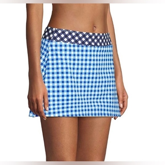 Lands' End Draper James x Women's Chlorine Resistant Swim Skirt Bottom-NWT - Picture 4 of 10